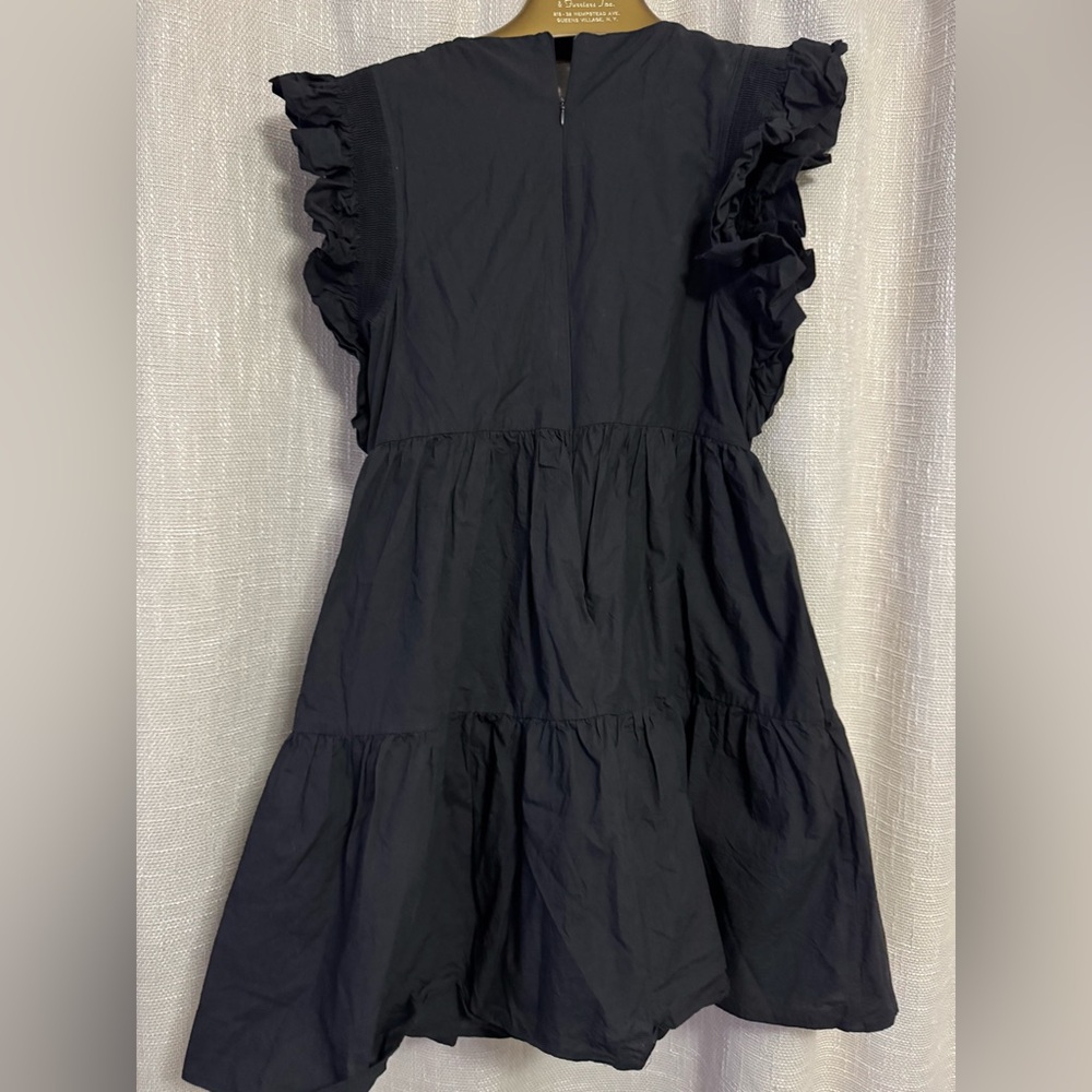 English Factory Black Ruffle Mini Dress - Picture 4 of 4